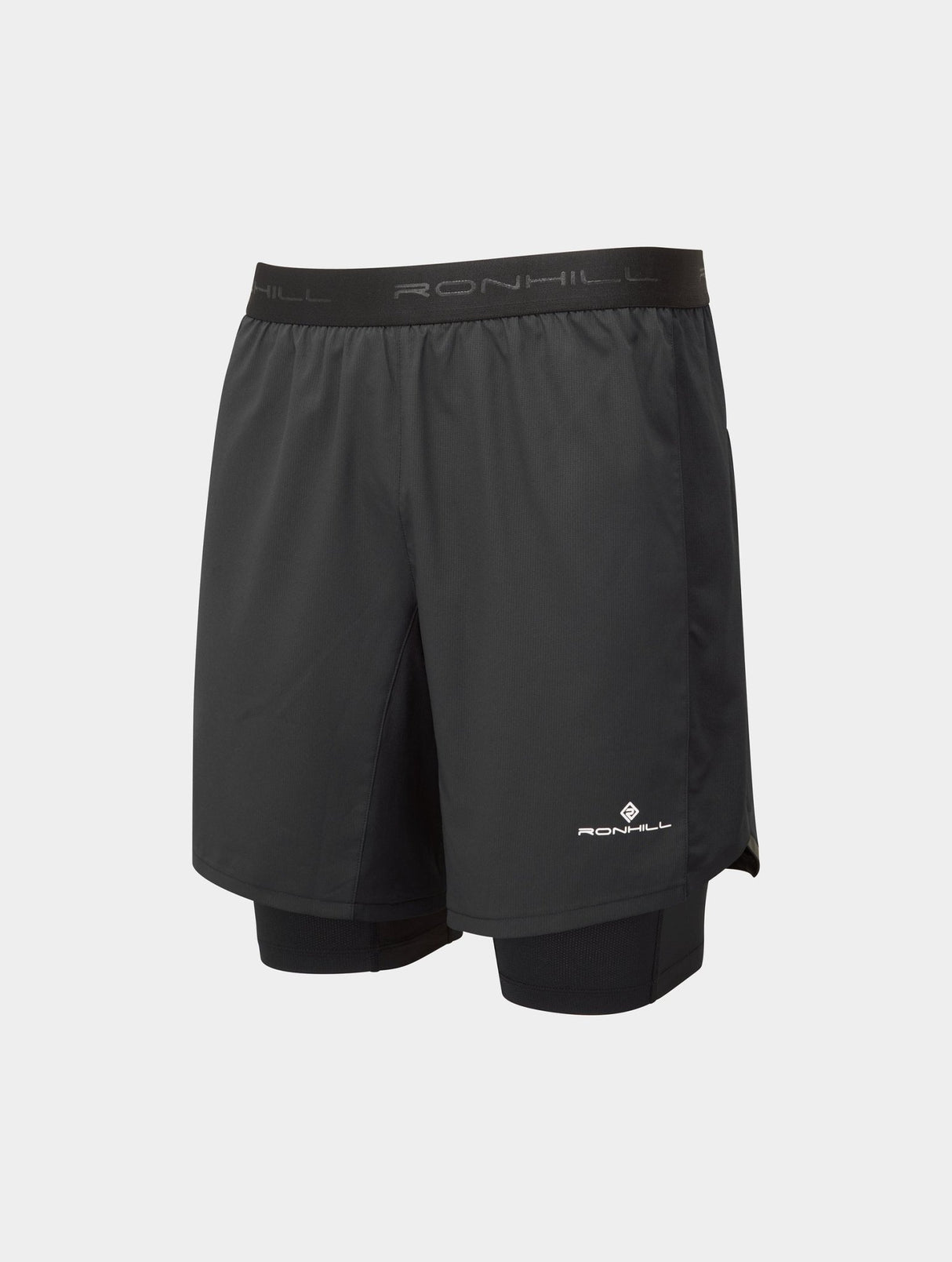 Ronhill | Tech 7" Twin Short | Heren | Trail.nl