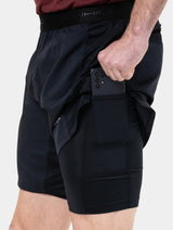 Ronhill | Tech 7" Twin Short | Heren | Trail.nl