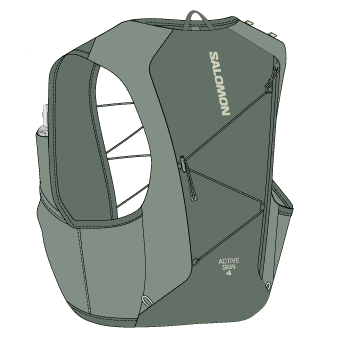 Salomon Active Skin 4 (4L) - Trail.nl