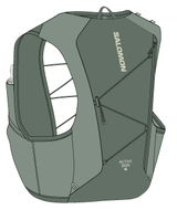 Salomon | Active Skin 4 | Hardlooprugzak | Unisex - Trail.nl