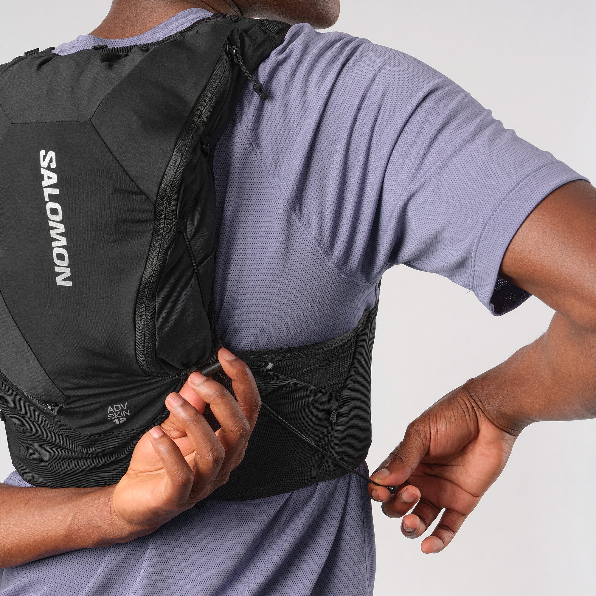 【未使用】SALOMON ADV SKIN 12 ブラック　M 旧モデル Salomon | Adv Skin 12 | Hydratatievest | Unisex | 2 Flessen