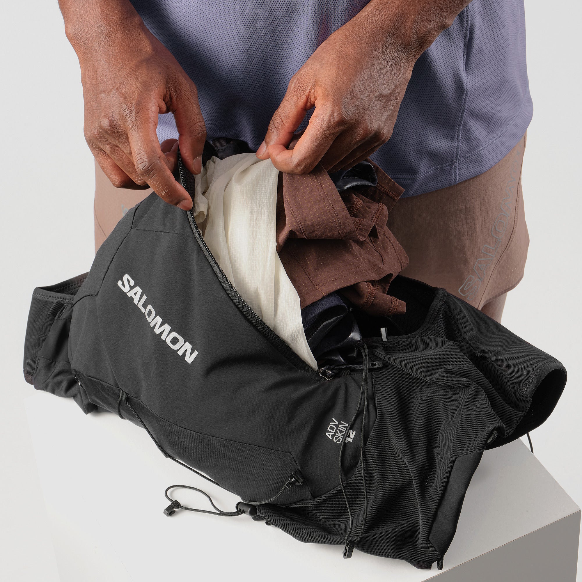 Salomon | Adv Skin 12 | Hydratatievest | Unisex | 2 Flessen