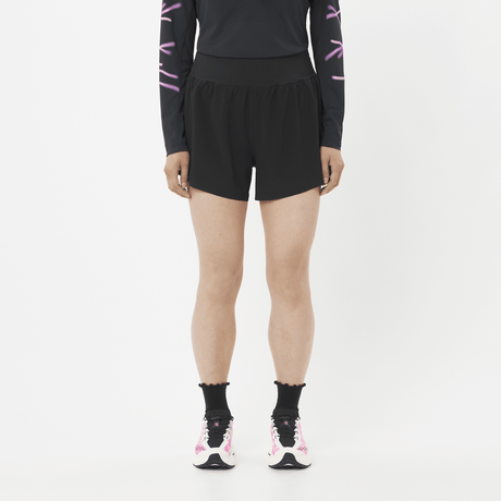 Salomon Sense Aero Stow 4" Shorts Dames | Trail.nl