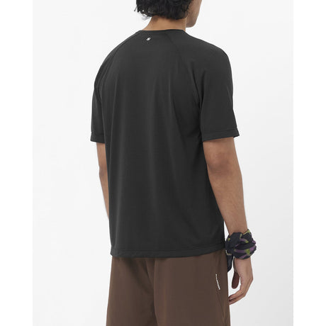 Salomon Shakeout Core Tee GFX Heren | Trail.nl