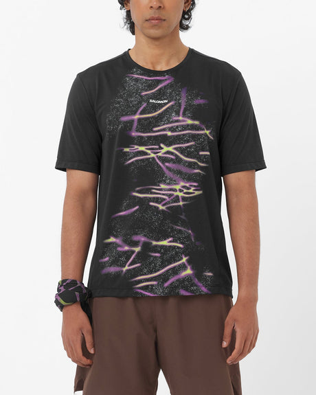 Salomon | Shakeout Core Graphic | Shortsleeve Shirt | Heren - Trail.nl