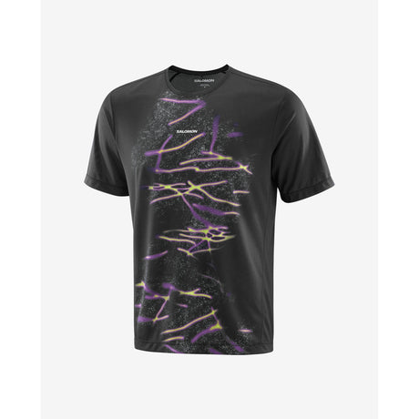 Salomon Shakeout Core Tee GFX Heren | Trail.nl