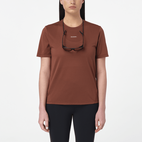 Salomon Shakeout Core Shirt Dames | Trail.nl