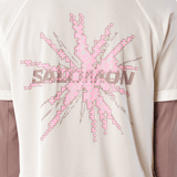 Salomon Shakeout Core Tee GFX Heren | Trail.nl