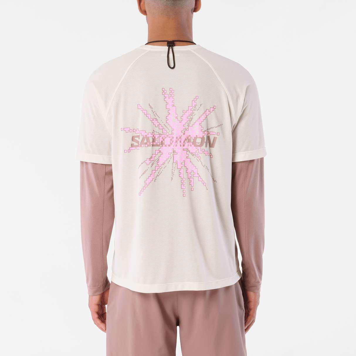 Salomon Shakeout Core Tee GFX Heren | Trail.nl