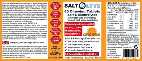 Saltolyte | Chews | Kauwtabletten Elektrolyten | Trail.nl