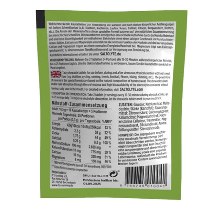 Saltolyte | Chews | Kauwtabletten Elektrolyten | Trail.nl