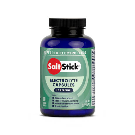 SaltStick | Elektrolyte Caps Plus | Met Caffeine | 132 mg Elektrolyten | Trail.nl