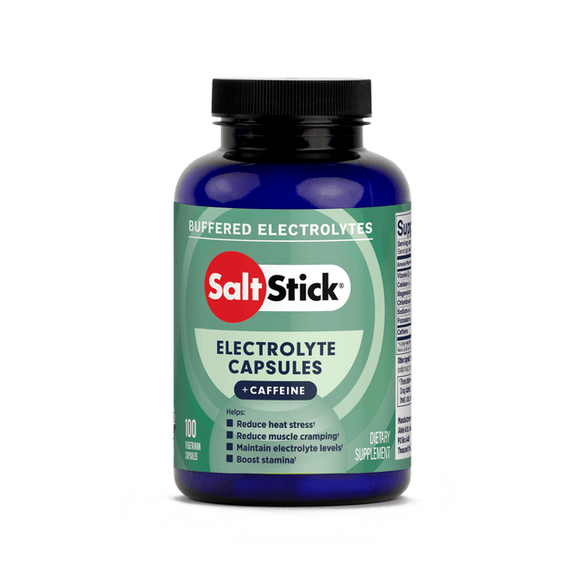 SaltStick | Elektrolyte Caps Plus | Met Caffeine | 132 mg Elektrolyten - Trail.nl