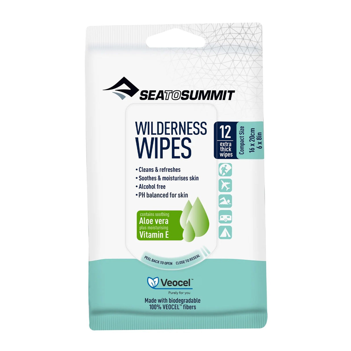 Sea to Summit | Wilderness Wipes | Reinigingsdoekjes | Trail.nl