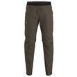 Arc'teryx Norvan Softshell Pant Men in brown – front view with elastic waistband and drawcord
