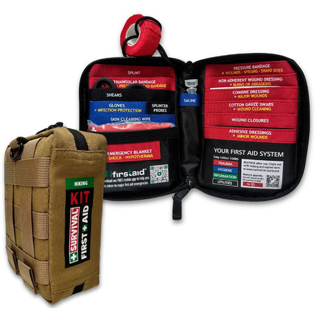 Survival | Hiking First Aid Kit | EHBO Set - Trail.nl