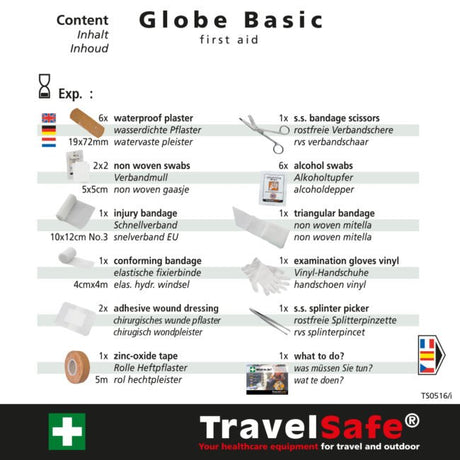 Travelsafe | Globe Basic Bag | EHBO-kit | Trail.nl