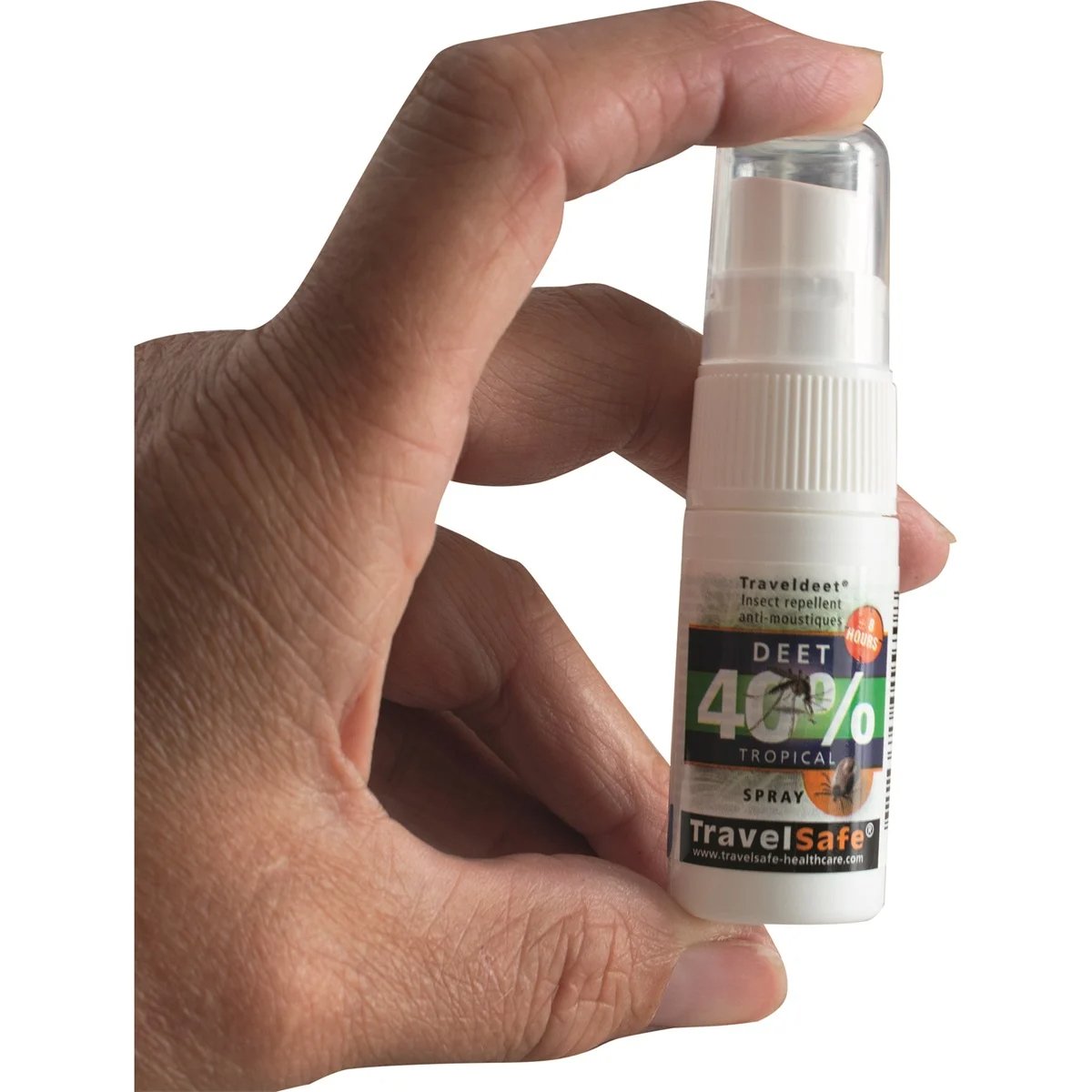 Travelsafe | TravelDEET 40% | Spray tegen muggen en teken | Trail.nl