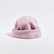 Våga Fleece Beanie in oudroze – met omgeslagen rand, vooraanzicht