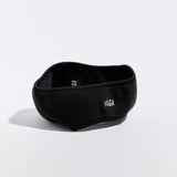Våga Fleece Headband in Schwarz – stehend, Blick auf die Innenseite