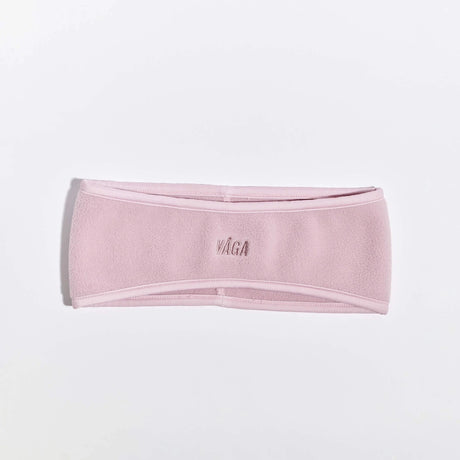 Våga Fleece Headband in oudroze – plat neergelegd, vooraanzicht