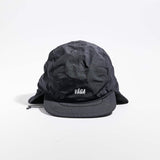 Vaga Padded Hiker Cap in black – front view of the padded crown
