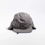 Vaga Padded Hiker Cap in grey – front view of the padded crown