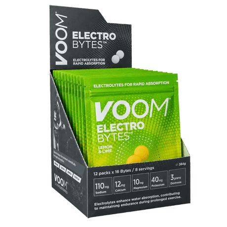 Voom Electro Bytes Anti Cramp Chews (110mg natrium) - Trail.nl