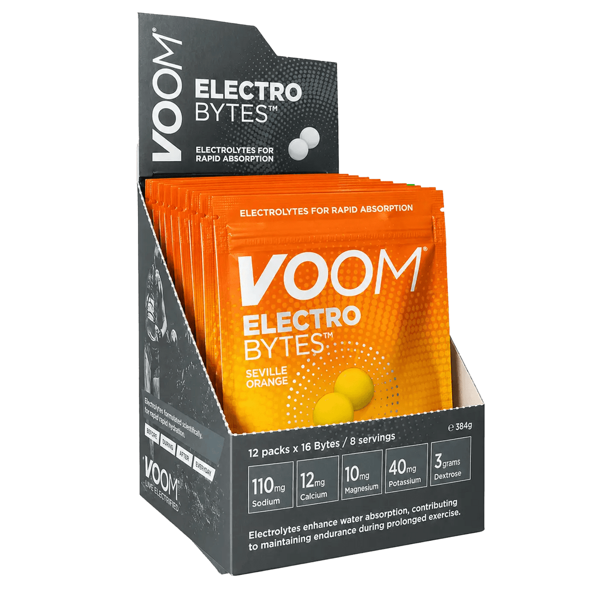 Voom Electro Bytes Anti Cramp Chews (110mg natrium) - Trail.nl