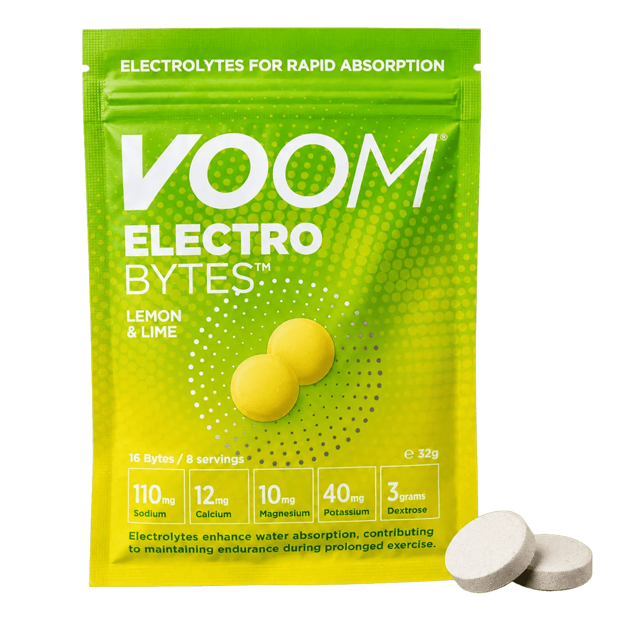 Voom Electro Bytes Anti Cramp Chews (110mg natrium) - Trail.nl