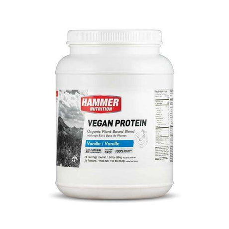 Hammer Nutrition | Organic Vegan Protein Powder | Recovery Drink | 24 Porties | Trail.nl