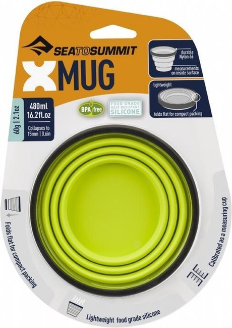 Sea to Summit | X-Mug Inklapbaar | Drink Cup | 480 ML | Trail.nl