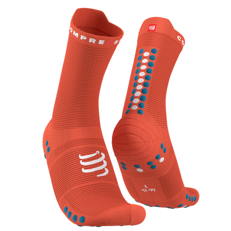 Compressport | Pro Racing Socks Run V4.0 High | Hardloopsokken | Trail.nl