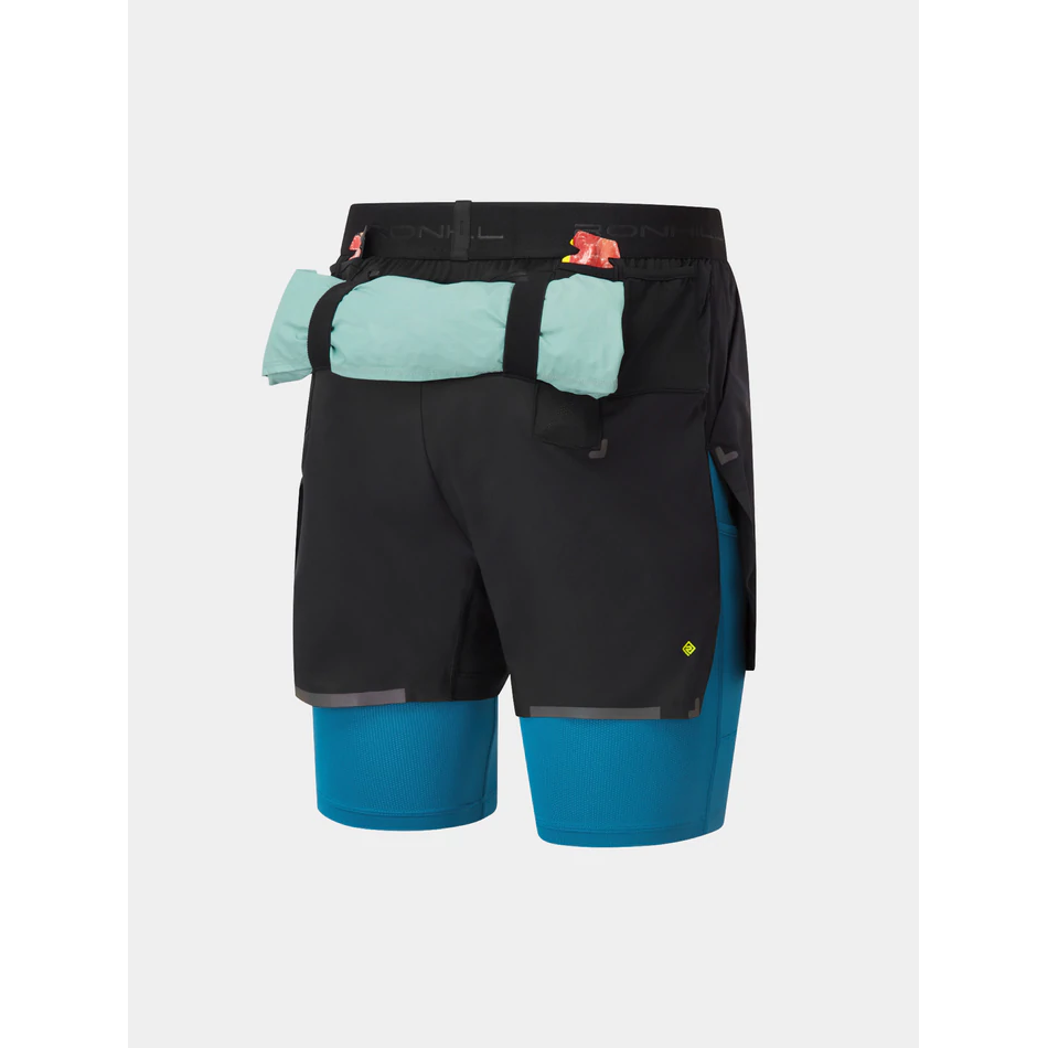 Ronhill | Tech Ultra Twin Short | 2-in-1 Shorts | Heren | Trail.nl