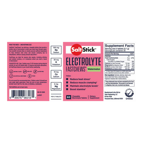 Saltstick | Fastchews | 73 mg Elektrolyten | Trail.nl