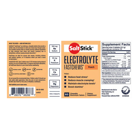 Saltstick | Fastchews | 73 mg Elektrolyten | Trail.nl