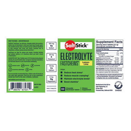 Saltstick | Fastchews | 73 mg Elektrolyten | Trail.nl