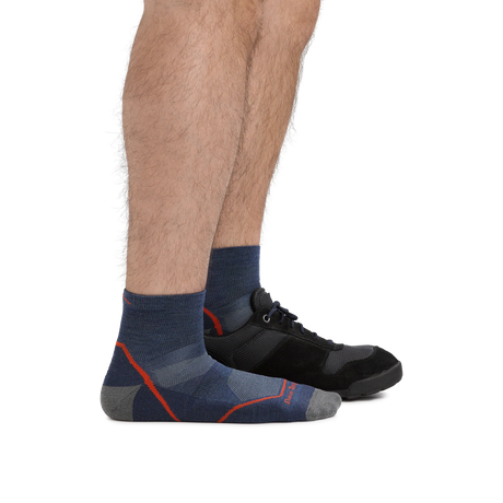 Darn Tough | Light Hiker | 1/4 Sock | Lightweight | Cushion | Heren | Wandelsokken | Trail.nl