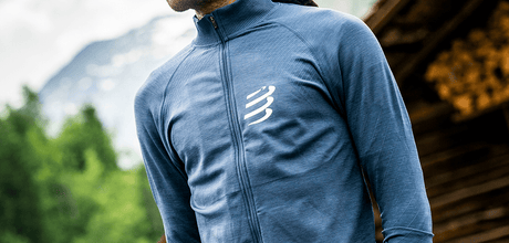 Compressport | Seamless Zip Sweatshirt | Heren | Trail.nl